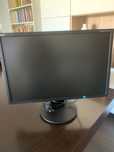 Monitor de computador cor preta em bom estado