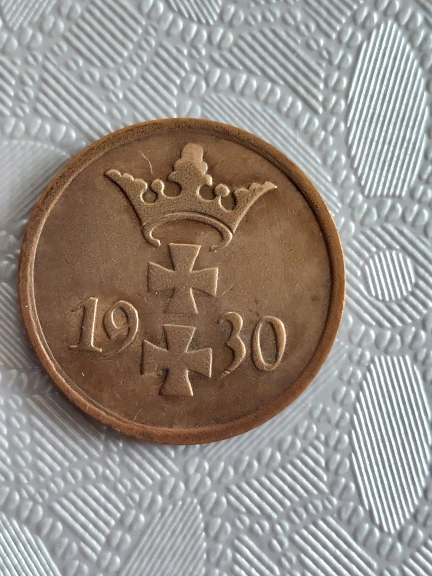 1  pfennig 1930 Gdańsk