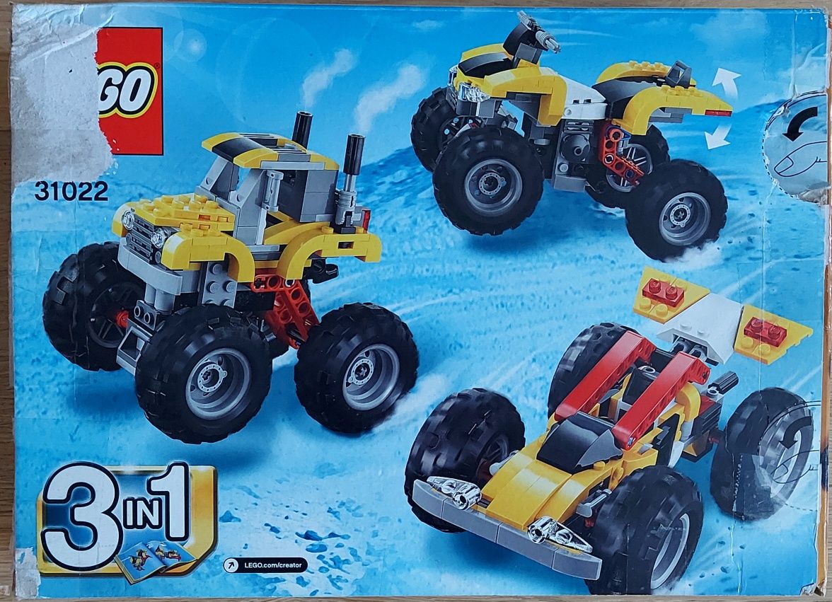 LEGO 31022 Creator Turbo Quad 3w1