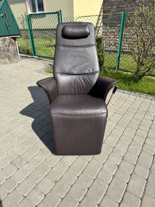 Крісло реклайнер шкіряне (00100)крісло релакс крісло для відпочинку