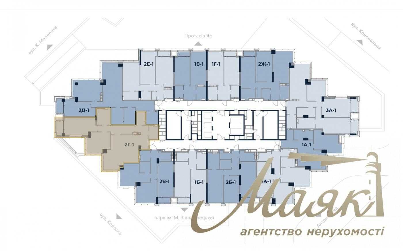 Продаж 2к. квартири 118м2 в ЖК А136, Антоновича, Центр, Палац Україна