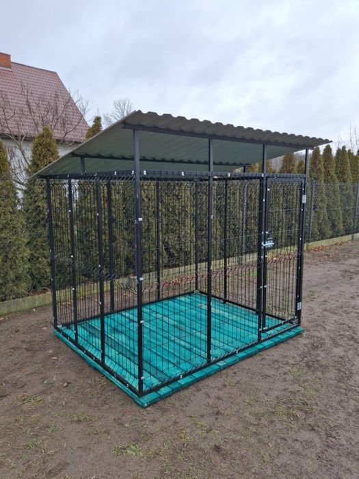 Kojec dla Psa Panelowy Panel 3D Nowy Model Wzmocniona Rama