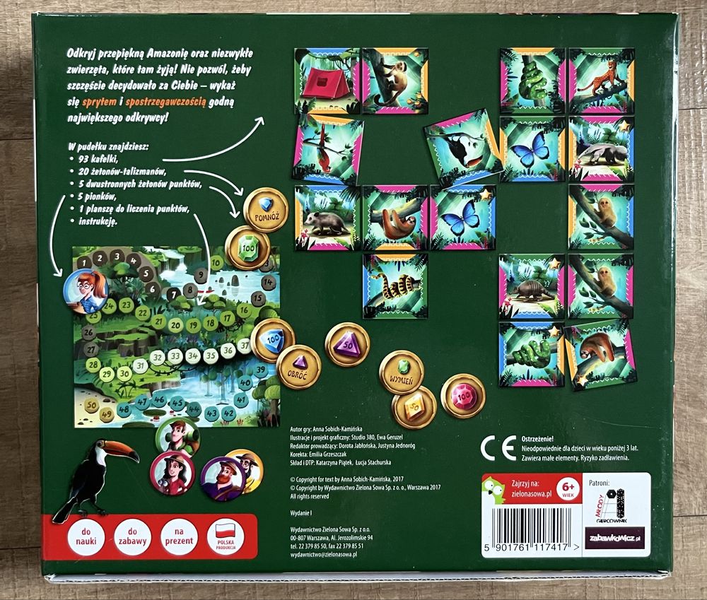 Gra planszowa Amazonia