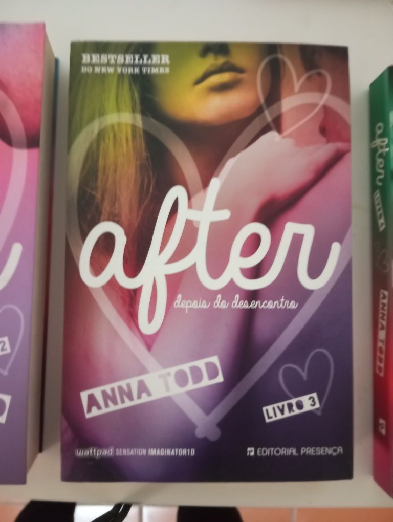 Vendo este conjunto de livros after