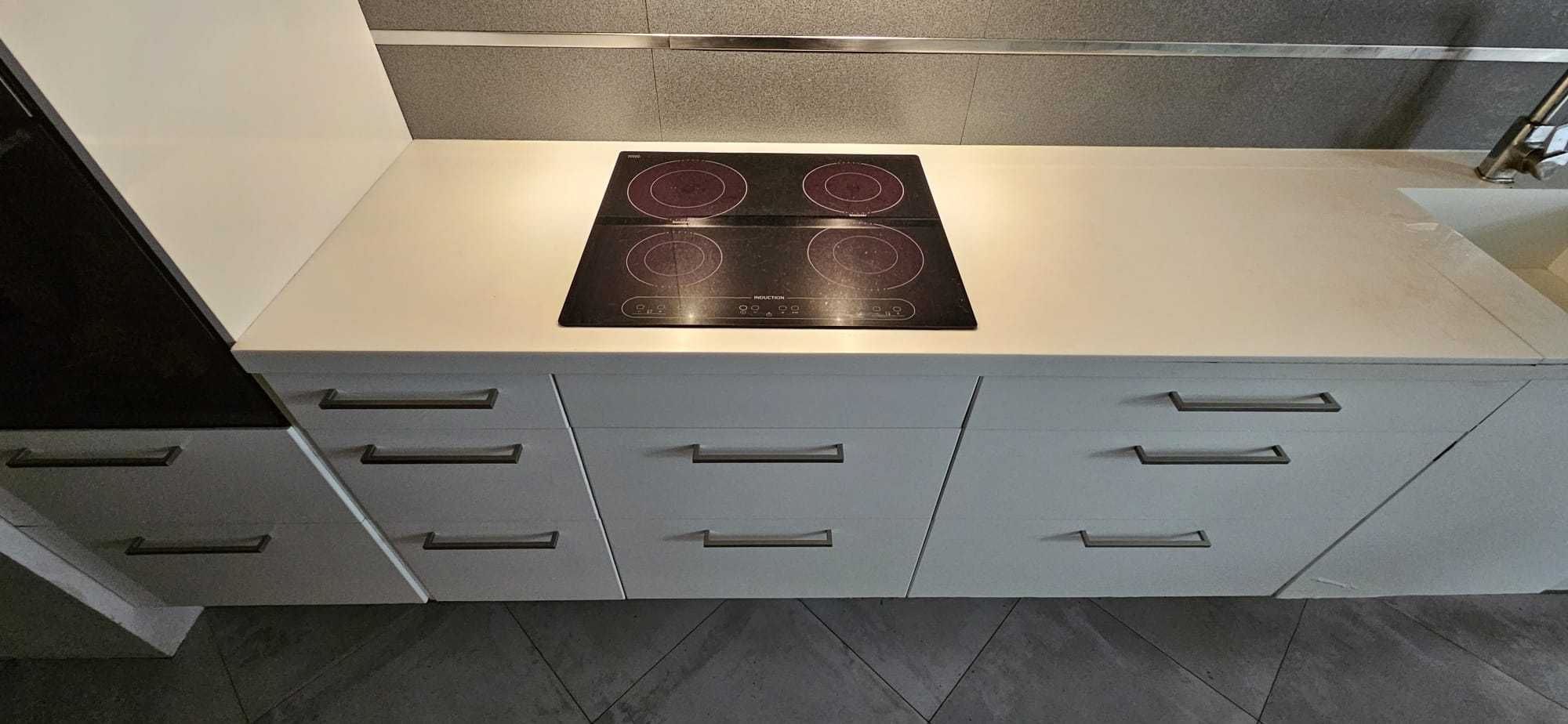 Kuchnia IKEA zmywarka piekarnik mikrofala indukcja + SZAFKI >6metrów