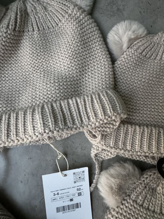 Нова шапка Zara на 1-3 роки ,шапочка, тепла, дівчинку,хлопчика