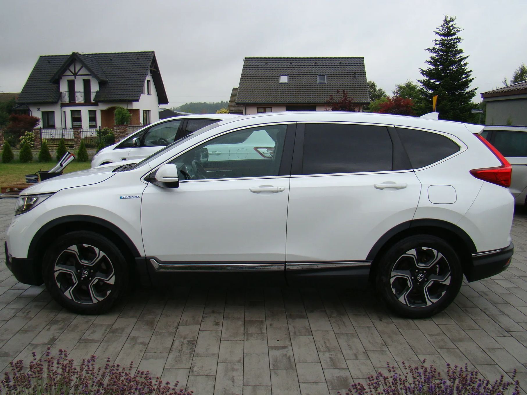 Honda CR-V Hybryda Lampy LED Kamera Cofania Aktywny Tempomat Keyless Serwis ASO