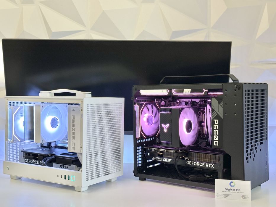 ‼️Пк Mini-ITX rtx5070 r7 7700 32ddr5 Wi-fi-6e nvme m2