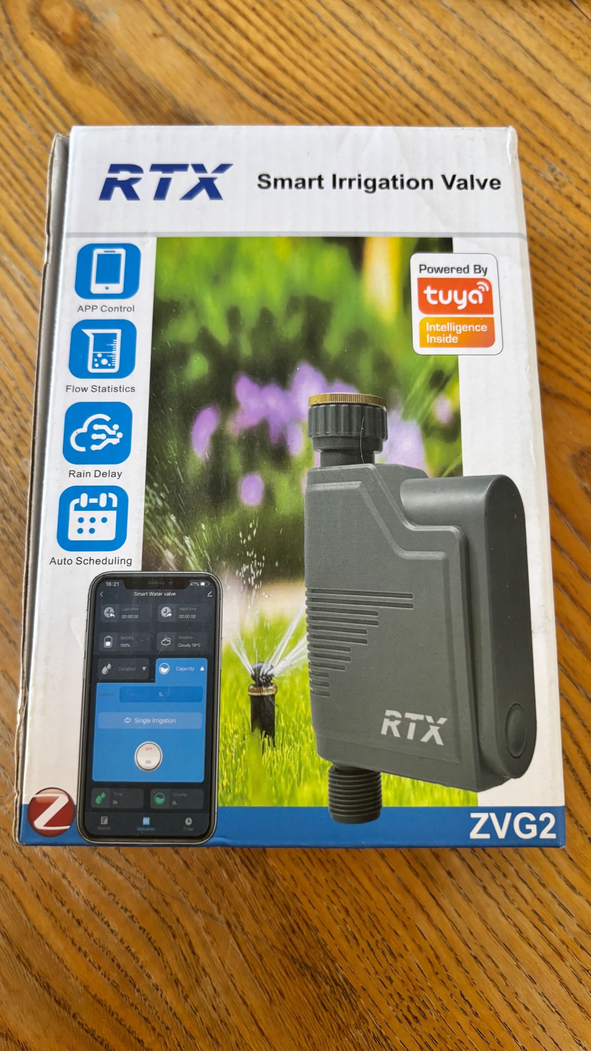 Rtx Zawór System Nawadniania Podlewania Ogrodu Tuya Zigbee Pomiar Wody