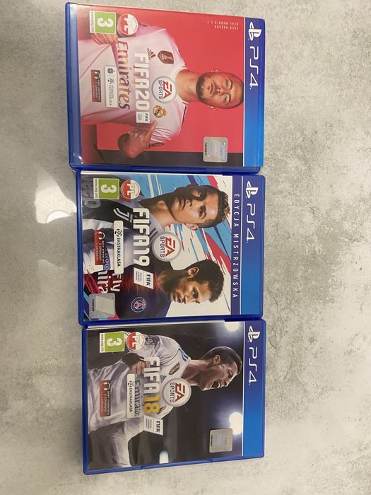 Gry ps 4 fifa 18,19,20