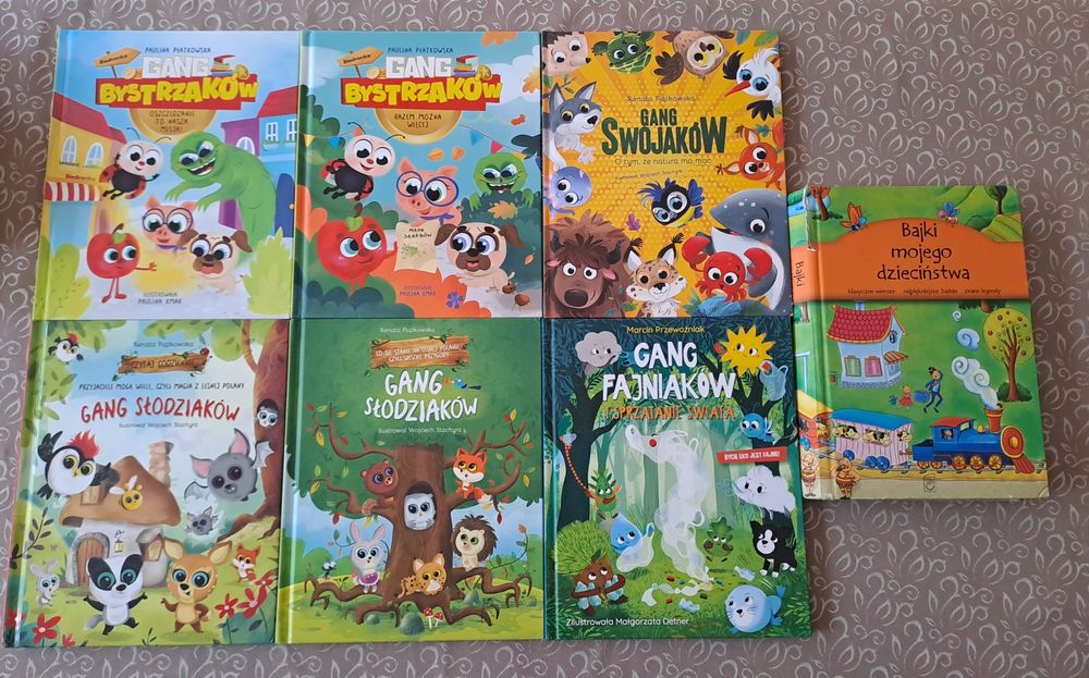 Książki o gangach słodziaków, fajniaków, bystrzaków i swojaków