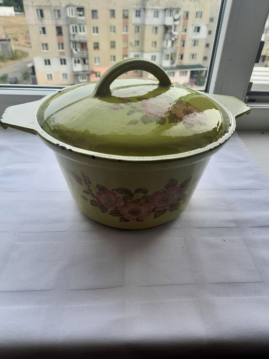 Чугунная кастрюлька СССР