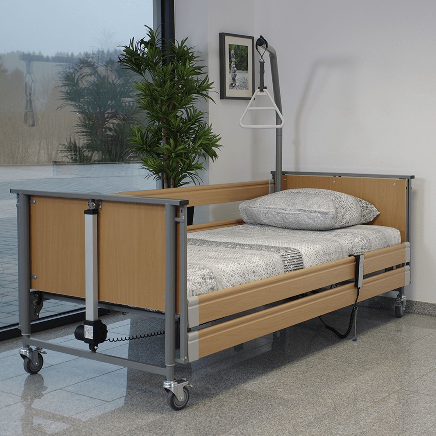 Cama articulada elétrica