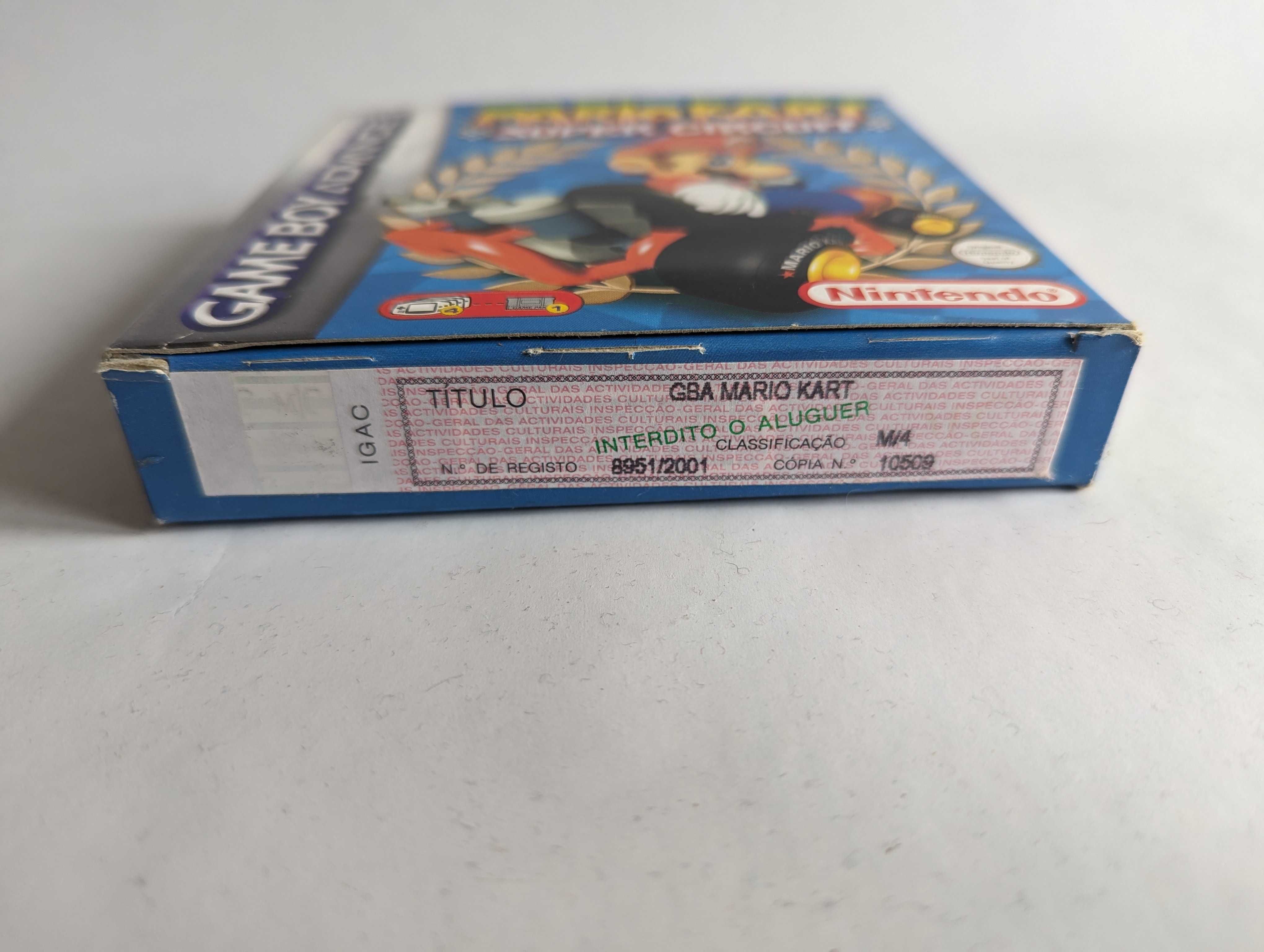Mario Kart Super Circuit ORIGINAL Completo - Gameboy Advance
