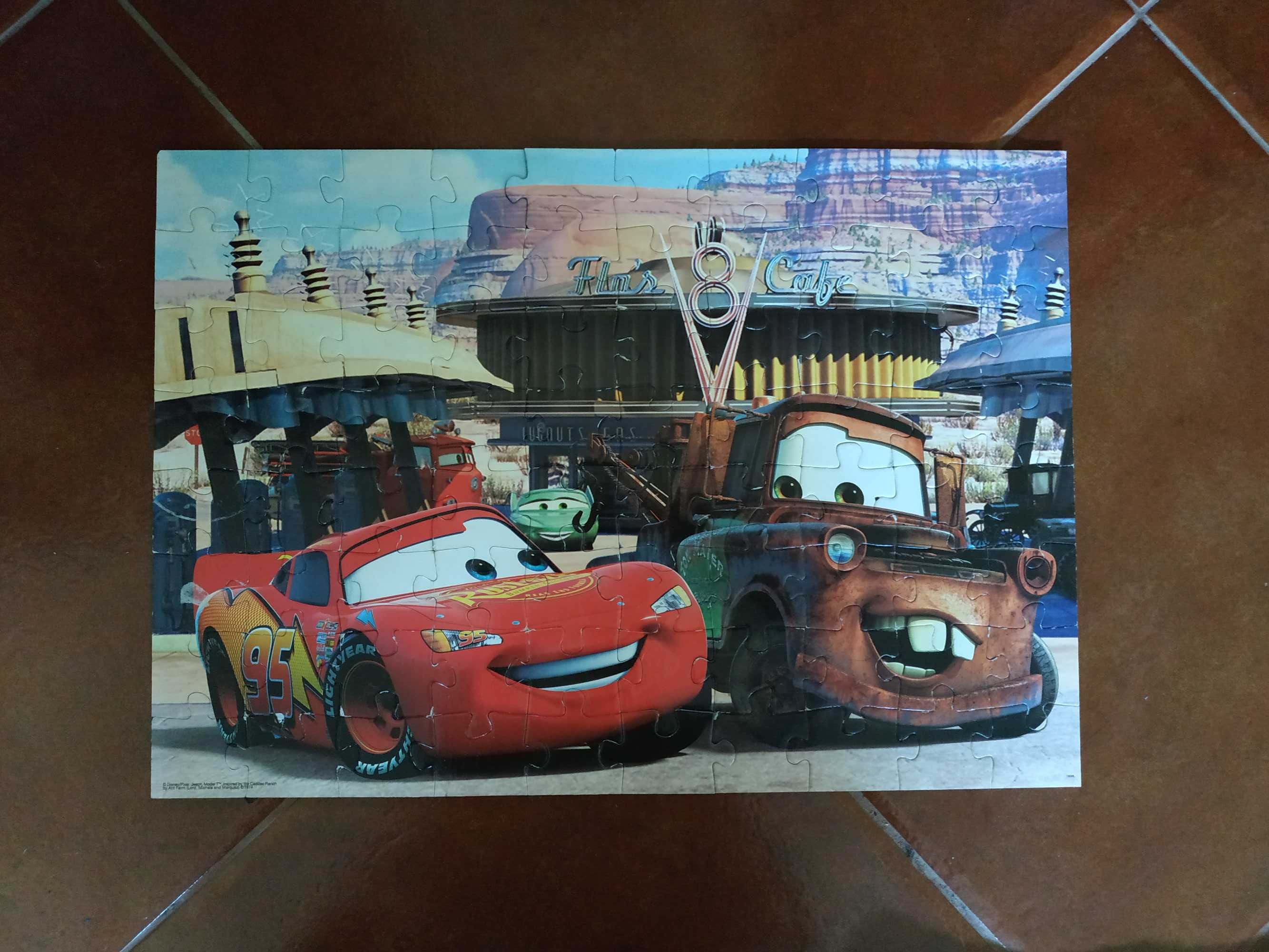 Puzzle do Filme Carros 1/ Cars 1 da Disney (EDUCA)