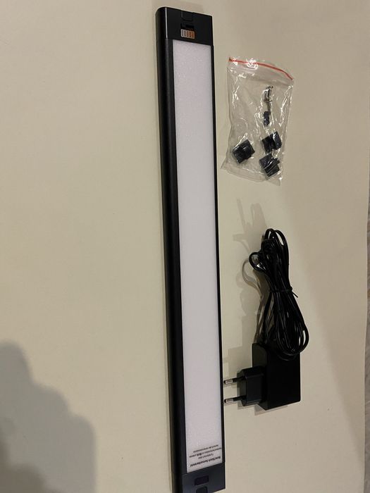 WOBANE Lampa podszafkowa LED do kuchni, ściemniane  z czujnikiem