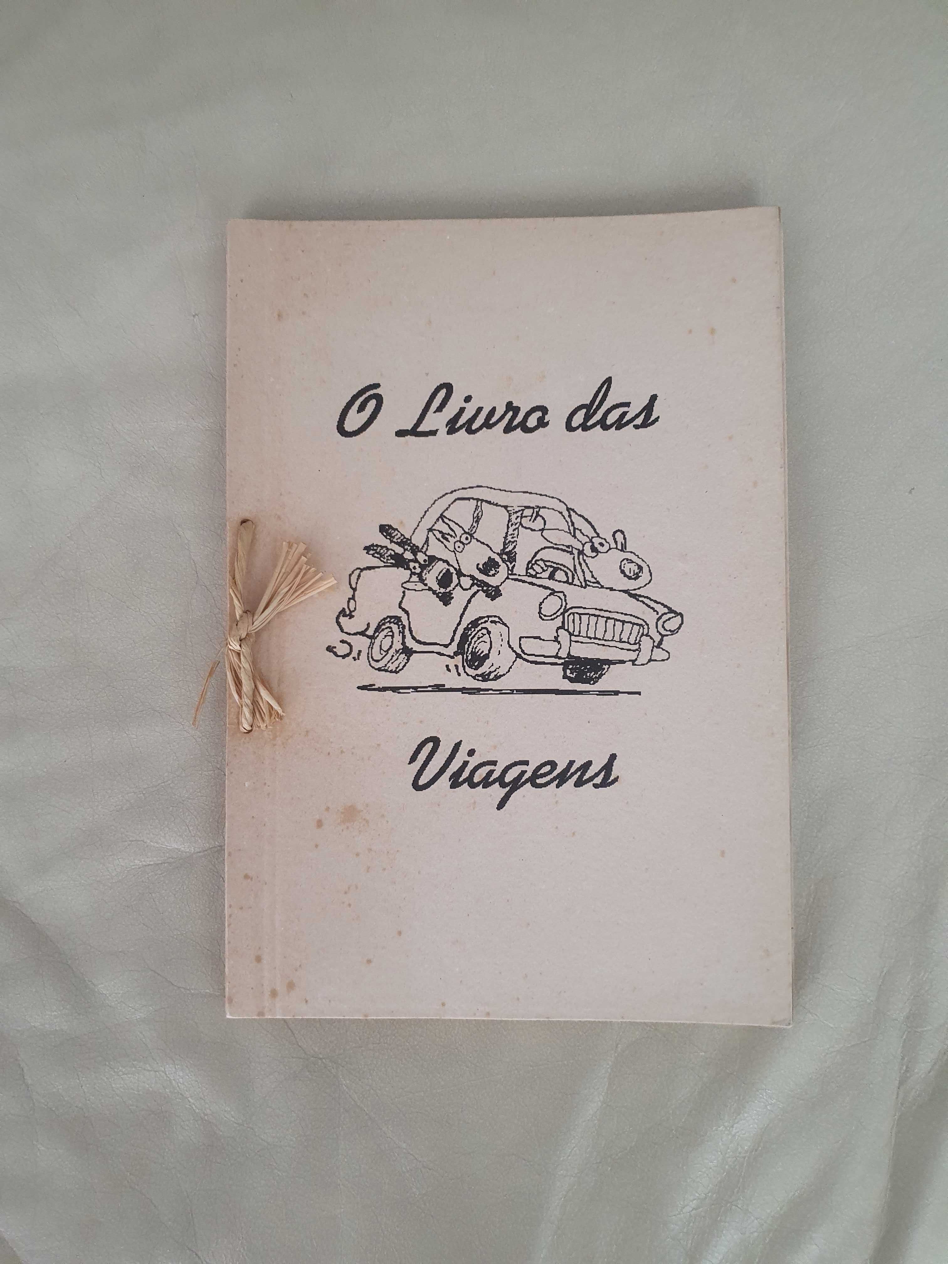 O Livro das Viagens para escrever as viagens - Nunca Usado