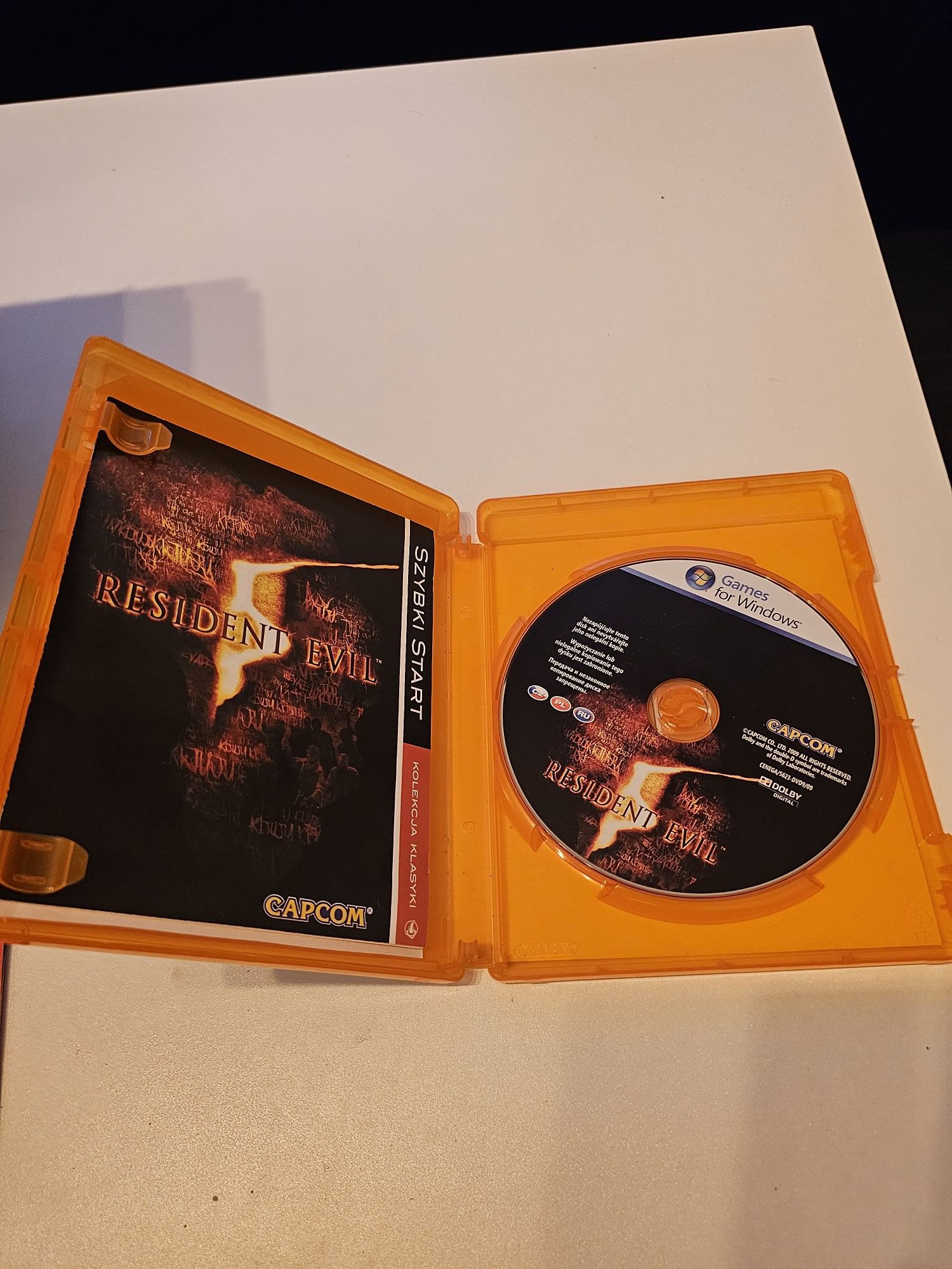 Resident Evil 5 PC polskie wydanie stan IDEAŁ