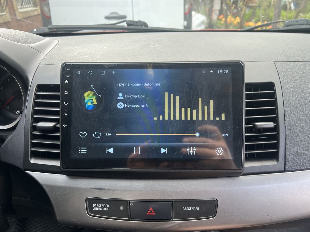 Продам магнитолу на Mitsubishi Lancer X андроид 4g на 32g