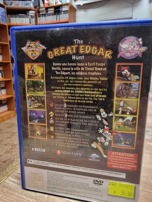 Animaniacs: The Great Edgar Hunt PS2 Sklep Wysyłka Wymiana