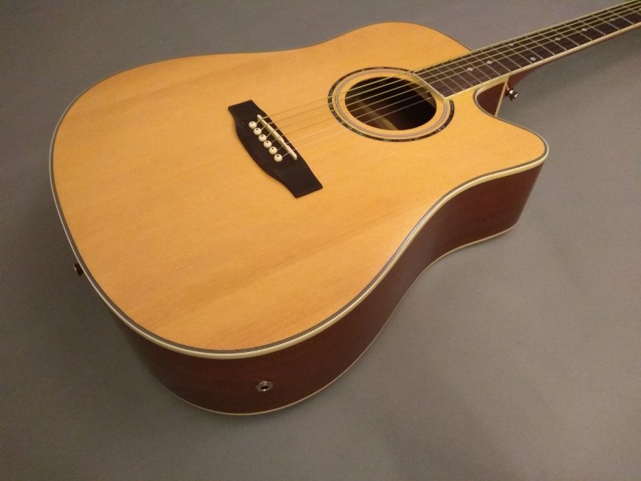 Harley Benton D-120CE NT-gitara elektro-akustyczna-typ Dreadnought