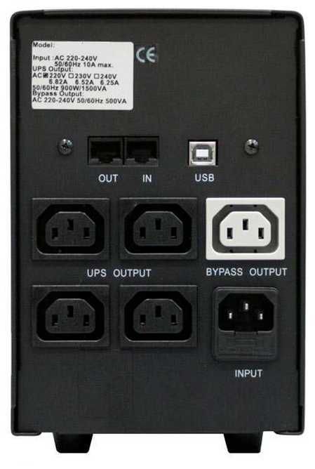 ДБЖ Powercom BNT-1000AP/600 Вт Джерело безперебійного живлення ( ИПБ )