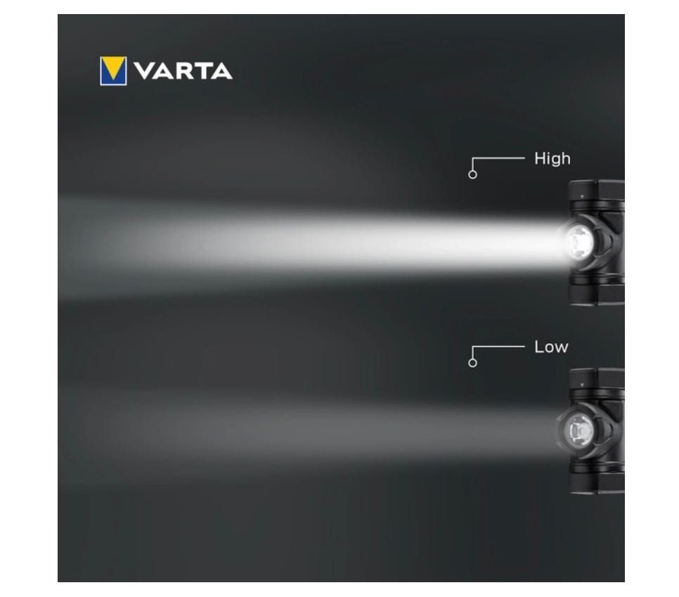 Налобний ліхтар VARTA H20 PRO