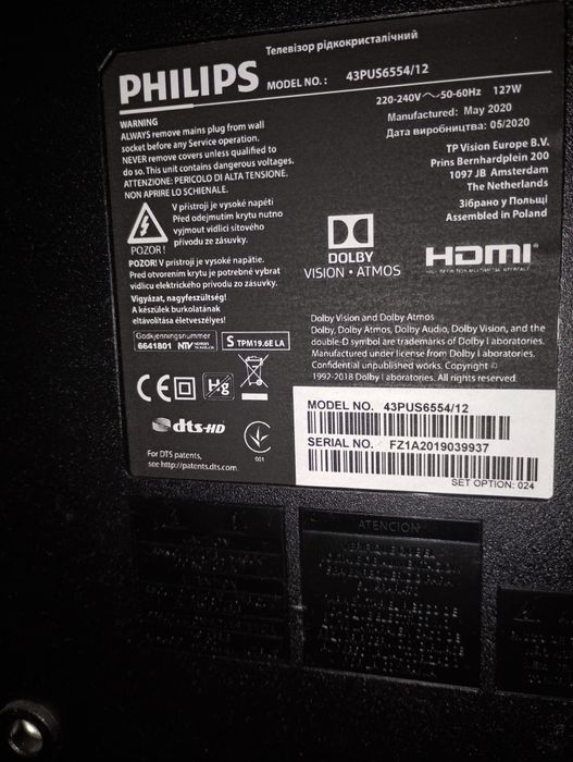 Telewizor Philips 43 cale