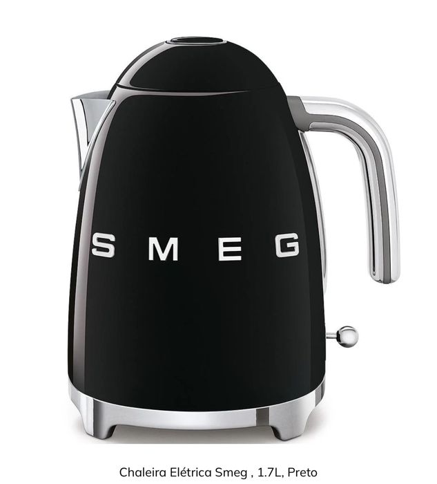 Chaleira Smeg preto
