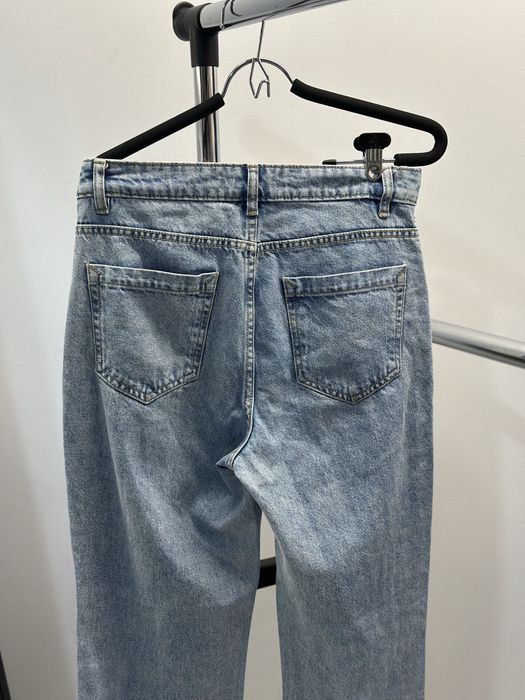 Прямі джинси з розрізами Reserved 38р