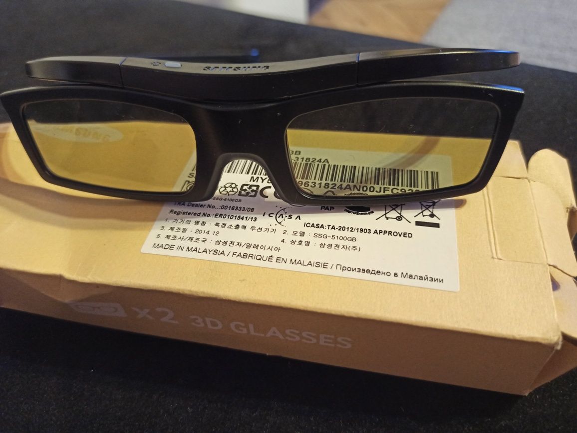 Okulary 3 D Glasses do telewizora