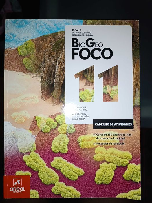 5 cadernos de atividades do 11ºano NOVOS