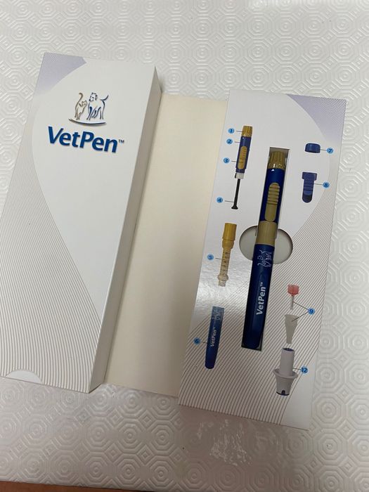 Vetpen caneta para insulina para uso em caes e gatos
