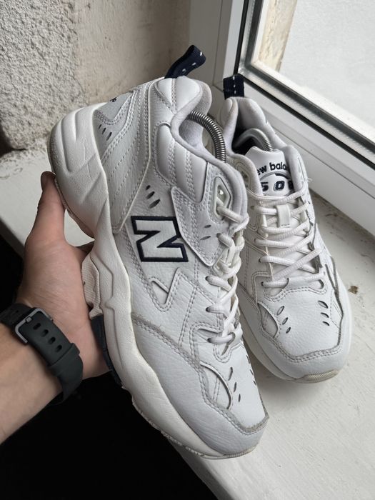 Білосніжні кросівки New Balance 608