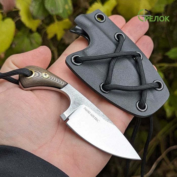 Нож ручной работы Колибри №7 (сталь N690)