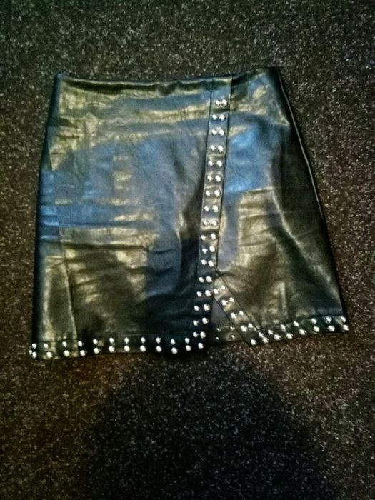 Юбка кожзам новая