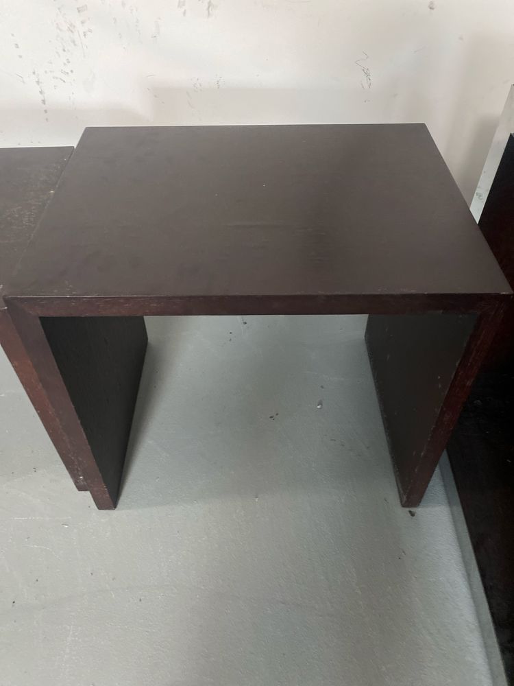 Móvel/mesa de apoio de madeira maciça