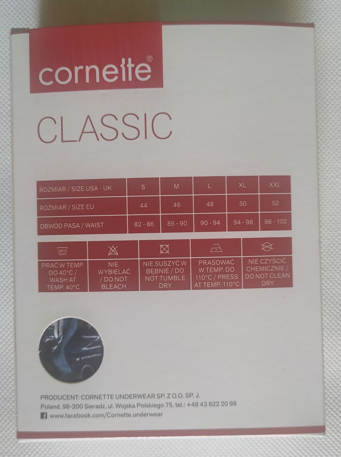 Bokserki "piwa" 001/137 Cornette rozmiar M (46) - nowe