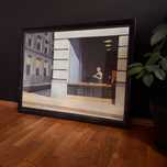 Edward Hopper Office The Tampa Museum 1985 vintage