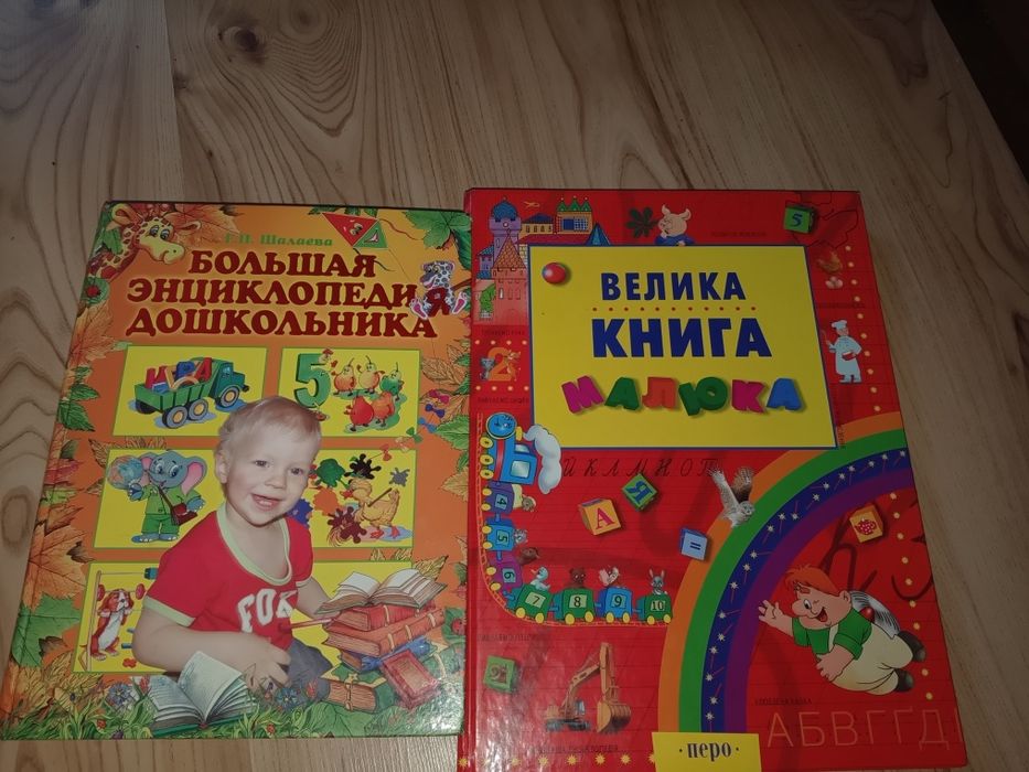 Дві велики книги дитячі