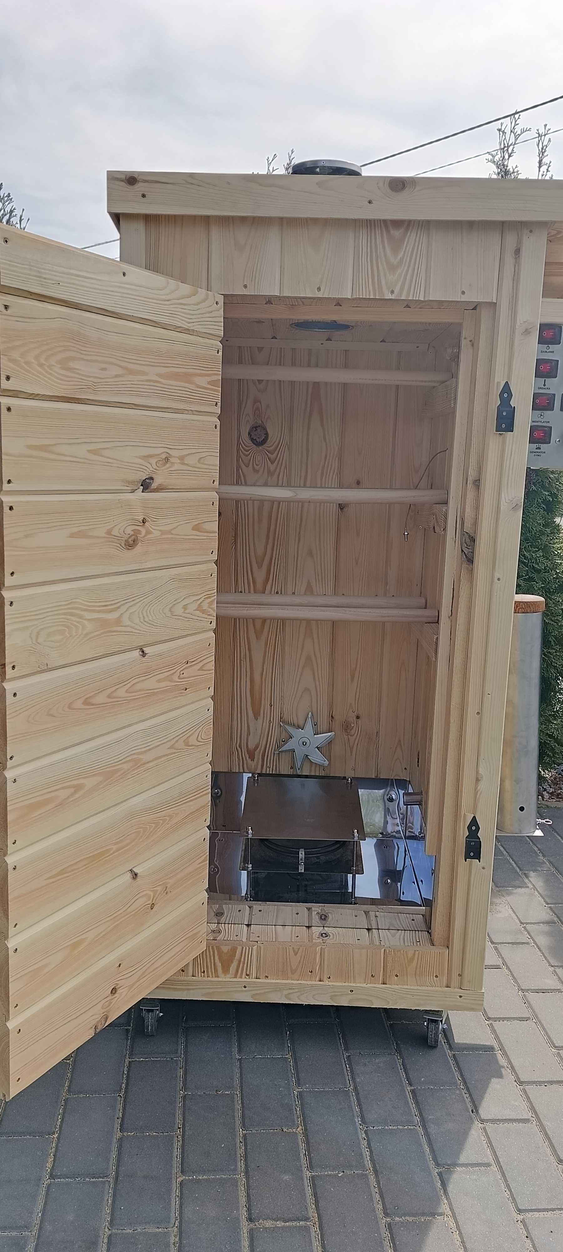 Wędzarnia elektryczna 250L. Ocieplona, komplet.