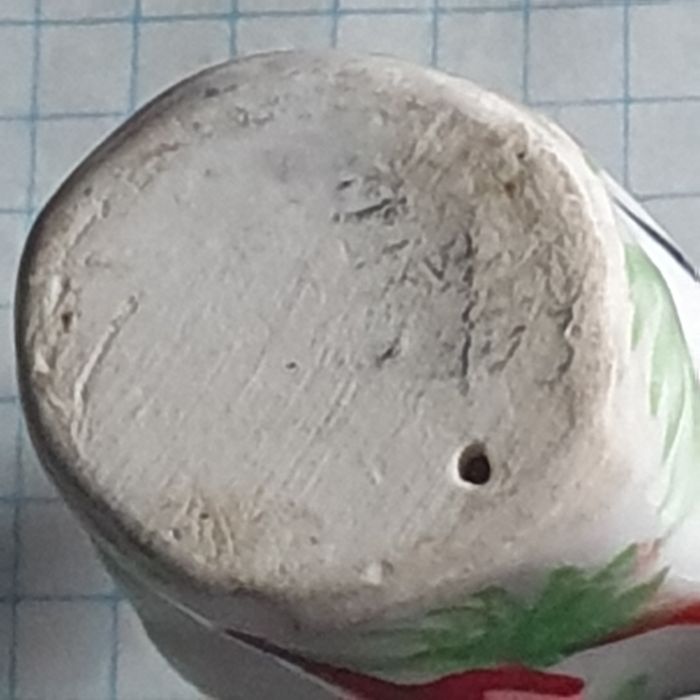 Ceramika gliniany gwizdek okaryna Antyk