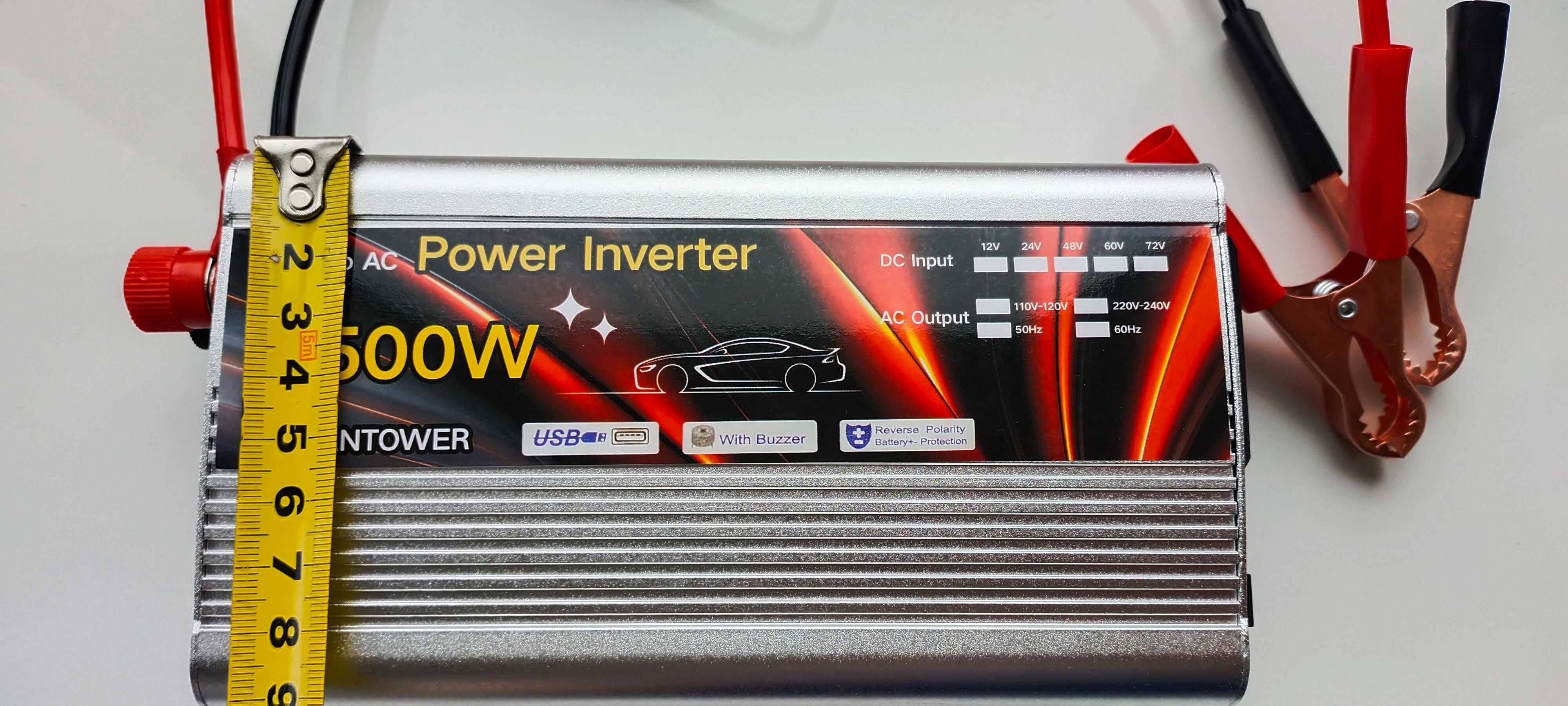 Инвертор 12V 220V 1500W CHANTOWER POWER INVERTER качественный Новый