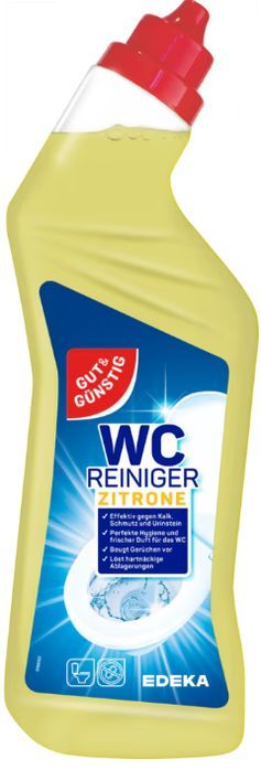 G&G Reiniger Zitrone Żel WC 1l. EDEKA ZENTRALE Stiftung & Co. KG