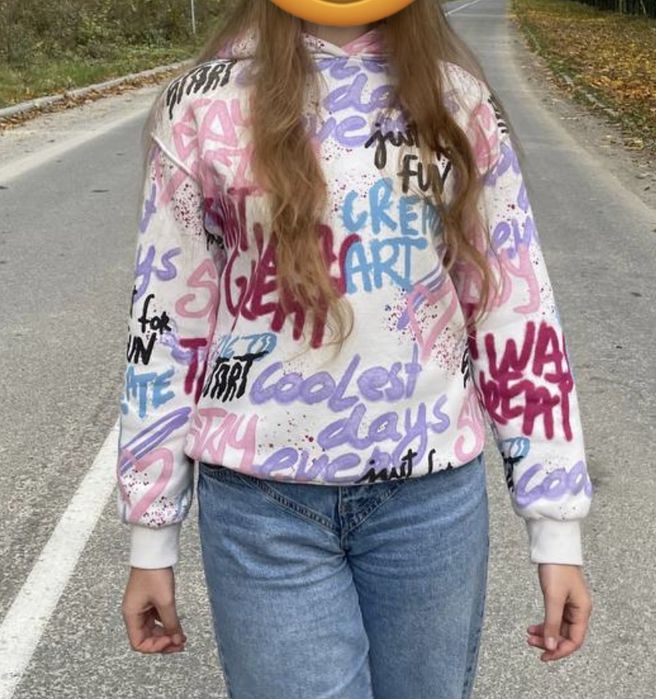 Спортивна кофта Zara, худі жіноче