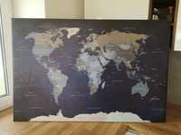 Oddam Mapę świata na korku.