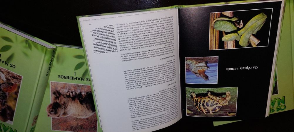 Coleção Segredos da Natureza Livros e VHS