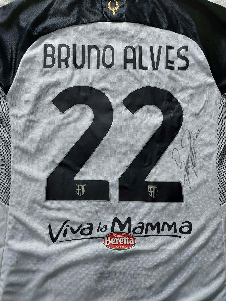 Camisola Parma Bruno Alves autografada