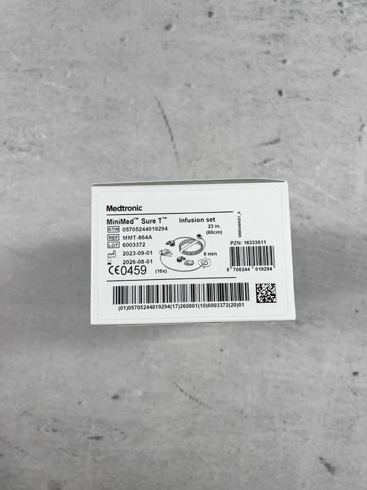 Wkłucia infuzyjne medtronic minimed sure t 60 6 długi termin nowe 8