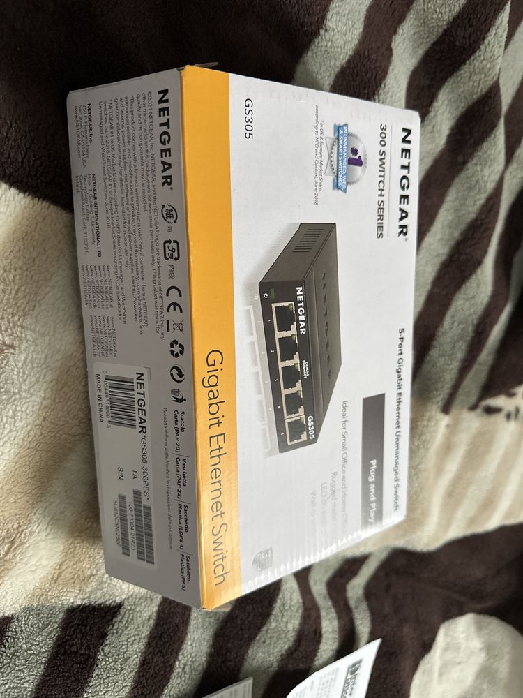 Netgear 300 switch series gs 305